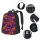 thumbnail image 2 of Fotbe Skull Mochila para Hombre y Mujer - Tela Oxford 600D Resistente - Mochila Impermeable de Gran Capacidad para Escuela, Viajes y Senderismo, 2 of 6