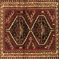 thumbnail image 1 of Ahgly Company Indoor Square Persian Brown Traditional Area Rugs, 3' Square, 1 of 4