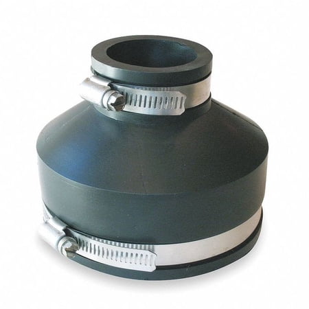 Manufacturer Varies Flexible Coupling PVC 6 x 2 in Pipe