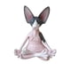 thumbnail image 1 of Cat Figurine Resin Zen Yoga Cat Statue Garden Decoration Outdoor Sculpture Home, 1 of 5