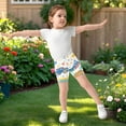 thumbnail image 6 of joogoo Cartoon Monster Trucks Girls Lined Shorts Bike Dance Bottoms 4T, 6 of 7