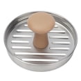 thumbnail image 1 of Prensa de carne para hamburguesas,Prensa de carne para hamburguesas Molde para hacer hamburguesas de acero inoxidable Prensa para hamburguesas Instalación sin esfuerzo, 1 of 8