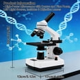 thumbnail image 2 of Compound Microscope Professional 40x-1000x with LED Light for Students and Adults, 2 of 7