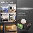 thumbnail image 7 of 1pcs 12V 24V PIR Sensor Motion Sensor Switch Motion Timer Function Sign Control PIR Controller, 7 of 7