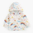 thumbnail image 2 of Bovxnpu Toddler Boys Girls Fall Winter Jacket, Girls Hooded Jacket Outwear Coat, Children's Coat Children's Coat With Windproof Hood Jacket Cardigan Springoutings, 2 of 5
