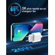 thumbnail image 4 of Cargador rápido de 20W para iPhone USB C Chzrgeur Apple 14 Plus (76,69*45,7*24,2 mm), 13 Pro Max, 12, 11, 8, X, XS, XR, SE Cargador rápido Cable de carga rápida tipo C Cable de recarga Rcmcharge, 4 of 4