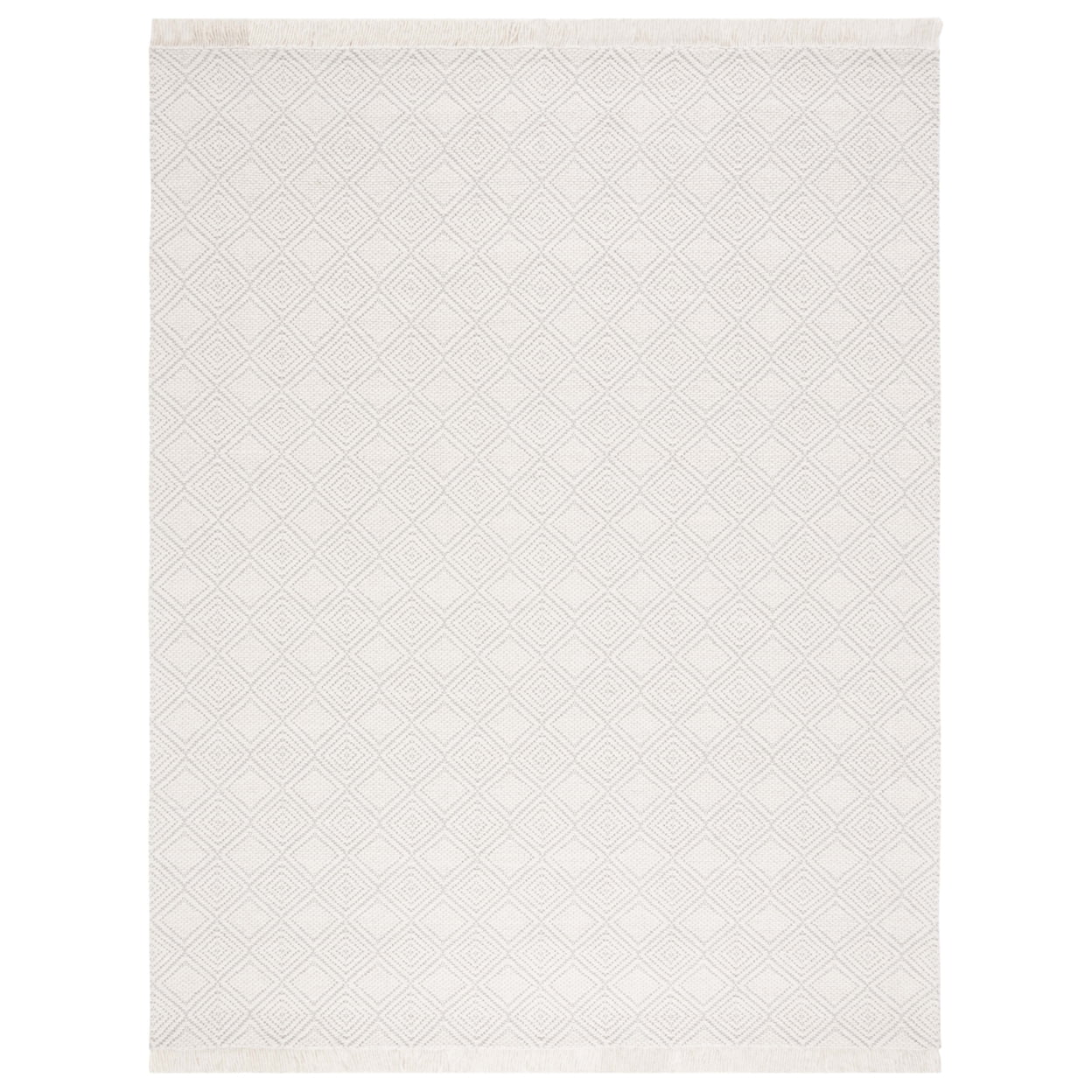 SAFAVIEH Marbella Johan Diamond Area Rug, Ivory, 8' x 10'