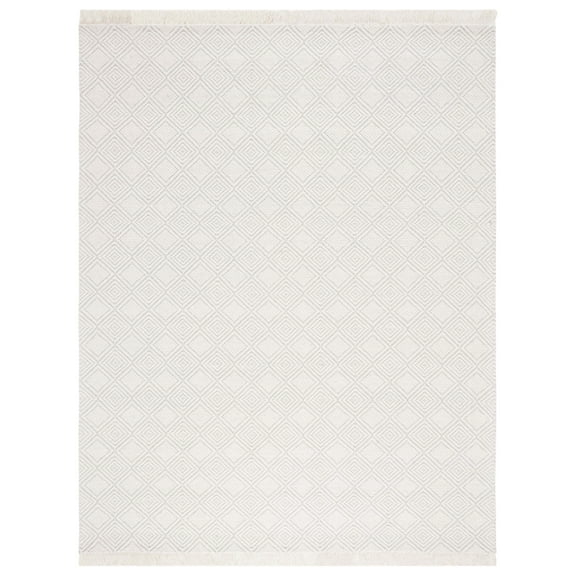 SAFAVIEH Marbella Johan Diamond Area Rug, Ivory, 8' x 10'