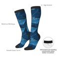 thumbnail image 4 of Balery Stingray Printed Novelty Socks Men's Women's Crew Socks Sports Socks Knee High Socks Cotton Socks Quirky and Cool Socks, 4 of 9