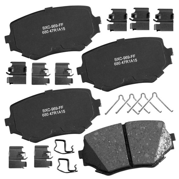 Bendix Brakes Disc Brake Pad Set Fits select: 2002-2004 SUZUKI XL7, 1999-2005 SUZUKI GRAND VITARA