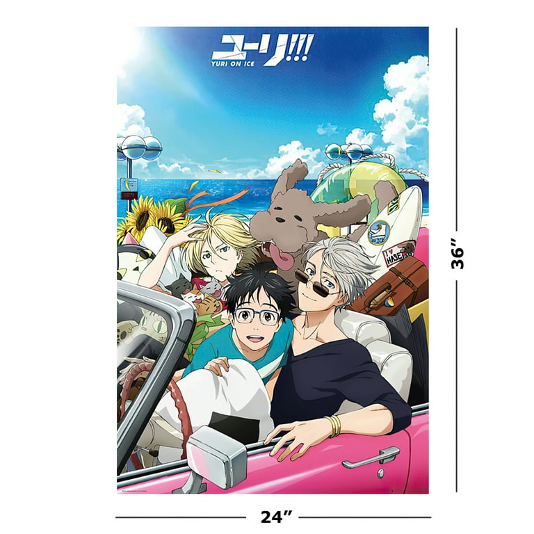 Yuri On Ice - Manga / Anime TV Show Poster / Print (The Cast In