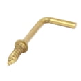 thumbnail image 3 of Uxcell Gancho de tornillo en forma de L de 39mm x 14mm para colgar 20Pcs, 3 of 3