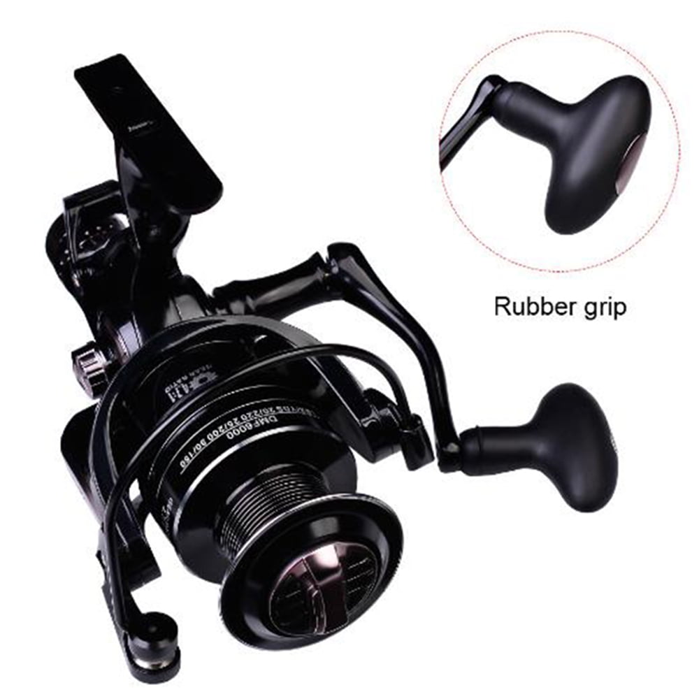 Eyotto One-handed Reel All Metal Double Cup Fishing Reel, Double Brake Fishing Line Reel Fishing Accessories
