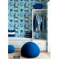 thumbnail image 2 of RoomMates Sonic The Hedgehog Gotta Go Fast Peel and Stick Wallpaper, 2 of 7