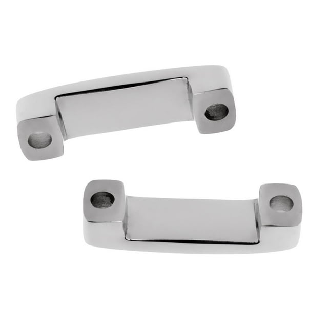 2 Piezas de material acero Inoxidable 316 Bimini Top Correa, Pad Eye, Footmans Loop Para Buggy, Kayak Tie Downs, Pulido