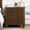 Walnut, variant on Fluted Nightstand, 21.65" Wide Side Table with 3 Drawers, Mid Century Modern Wood NightStand with Metal Handle, Wooden Bedside End Table for Bedroom, Living Room, Closet, Beige