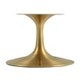 thumbnail image 4 of Modway Lippa 36" Round Wood Grain Coffee Table in Gold Cherry Walnut, 4 of 7