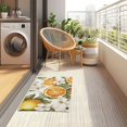 thumbnail image 4 of Yayeee Doormat for Indoor Entrance 32" x 20" Non Slippery Floor Rug, Oranges Watercolor, 4 of 8