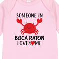 thumbnail image 4 of Inktastic Someone in Boca Raton Loves Me Boys or Girls Long Sleeve Baby Bodysuit, 4 of 5