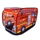 thumbnail image 3 of Tienda de campaña plegable para niños perfecl Camión de bomberos interior exterior, 3 of 8