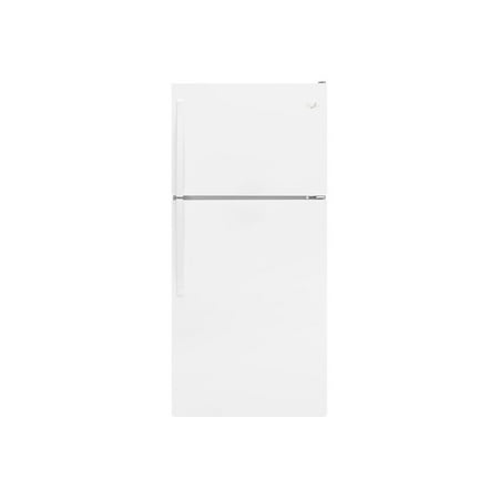 Whirlpool WRT318FZDW - Refrigerator/freezer - freestanding - width: 29.8 in - depth: 33.5 in - height: 65.7 in - 18.1 cu. ft - top-freezer -