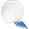 thumbnail image 1 of Pack Stainless Steel Cooking Splash Guards 8/10/11/13 Inch Mesh Pan Lids Grease & Oil Resistant Frying Pan Lids Nonstick Kitchen Tool, 1 of 5