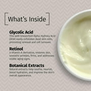 Reviva Labs 10% Glycolic Acid Creme Moisturizer and Exfoliant – Alpha Hydroxy Acid Face Cream, 2 Oz