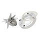 thumbnail image 3 of Reemplazo de licuadora,Piezas de repuesto para licuadora Accesorios,para 2L Jar Meat Grinder Parts de licuadora de herramientas,Herramienta trituradora para triturar hielo de acero Macarena Reemplazo de licuadora, 3 of 8