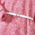 thumbnail image 5 of YWDJ Girls Birthday Casual Dress 8-12Years Round Neck Long Sleeve Plush Dress With Belt Plush Warm Dresses Pink 11T, 5 of 7