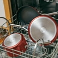 thumbnail image 5 of Ninja Foodi NeverStick Essential 11-Piece Cookware Set, Red, 5 of 8