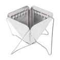 thumbnail image 2 of 2 Unids Filtro De Café Goteador De Acero Inoxidable Plegable Portátil Filtros De Café Titular De La Herramienta Para Camping Picnic Macarena Goteo de café plegable, 2 of 8
