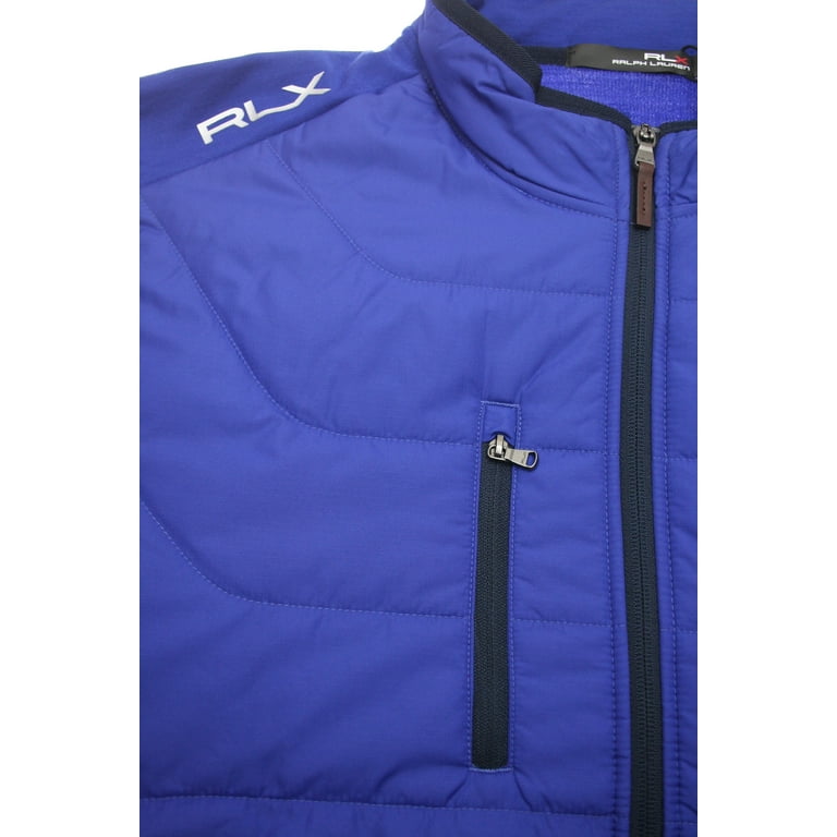 RLX Golf Ralph Lauren Mens Hybrid Full-Zip Tri-Blend Jacket (2XL