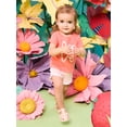 thumbnail image 3 of Garanimals Newborn, Baby & Toddler Girl Cotton Pull-On Dolphin Shorts, 3-Pack, Sizes 0-6T, 3 of 11