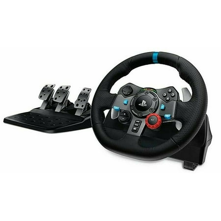 Logitech Driving Force G29 Gaming Racing Wheel With Pedals For PS4 PS3 (Open Box) Logitech Driving Force G29 Gaming Racing Wheel With Pedals For PS4 PS3 (Open Box) Item specifics Features: Wheels Compatible Model: Sony PlayStation 3  Sony PlayStation 4  For Sony PlayStation 3  For Sony PlayStation 4 Compatible Product: For Game(s)  Controller  Game(s) Brand: Logitech Type: Racing Wheel Platform: Sony PlayStation 4 Number of Fans: 2 Color: Black Model: G29 Maximum Number of Players: 1 Connectivity: Wired Material: Plastic Description The definitive sim racing wheel for PlayStation 4 and PlayStation 3. Driving Force is designed for the latest racing game titles for your PlayStation 4 or PlayStation 3 console. Add Driving Force to your controller selection and you may never want to race with a regular controller again. With dual motor force feedback  on wheel controls and responsive pedals