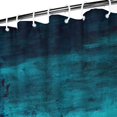 thumbnail image 2 of Shower Curtain Set with Snap-in,Multicolor Painting Style Blue (4) Shower Curtains Waterproof Shower Liner,Decorative Polyester Shower Liner,72x72Inch, 2 of 4