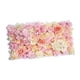 thumbnail image 4 of Panel de flores artificiales de seda rosa para pared, para Navidad, bodas y fiestas. champán, 4 of 8