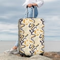 thumbnail image 5 of Salouo Snake And Floral Pattern Travel Dust-proof Suitcase Cover, Softside Suitcase Protector Luggage Cover Protector for 18-32inch ,Not Included Suitcase, 5 of 8