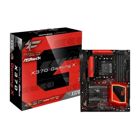 ASRock X370 GAMING X Fatal1ty AM4 AMD Promontory X370 SATA 6Gb/s USB 3.0 HDMI ATX AMD (Best Am4 X370 Motherboard)