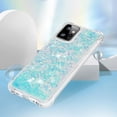 thumbnail image 5 of Case for Motorola Moto G Power 5G 2023 Case Glitter Cute Luxury Love Liquid Quicksand Clear Soft TPU Girls Women Stylish Bumper Shockproof Protective Cover for Moto G Power 5G 2023 Star Blue YB, 5 of 14