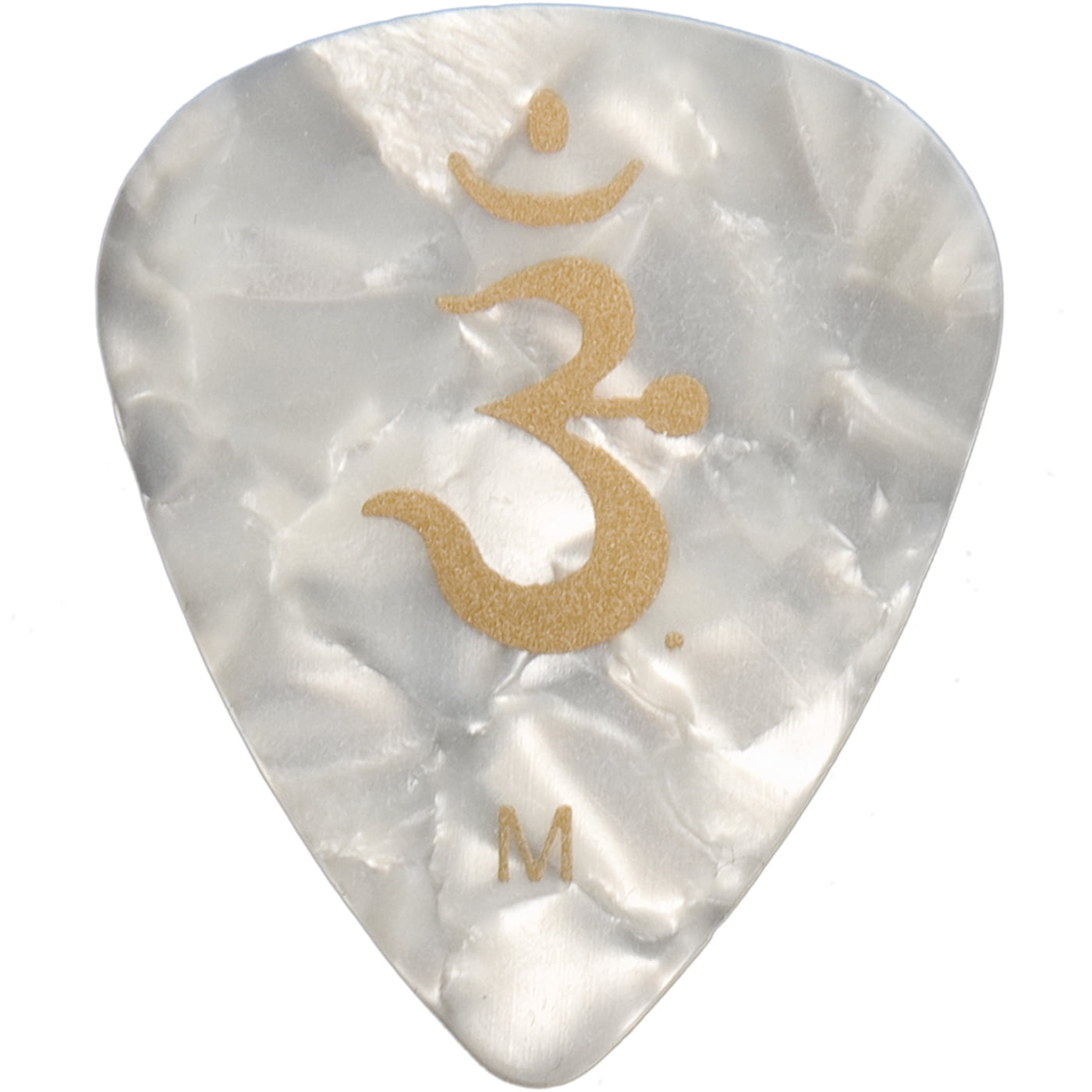 Paul Reed Smith PRS White Pearloid Celluloid Guitar Picks – Medium 12