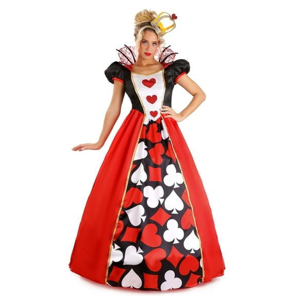 Women's Wonderland Queen of Hearts Costume