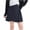 Navy, variant on Kids Girls 3T-13T Summer Thin Solid Elastic Waist Skort Comfortable Outdoor Casual Short Pants