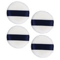 thumbnail image 2 of Shisuyan Soft Powder Puff White Sponge 4Pcs 3.15X3.15X0.6In, 2 of 8