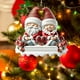 thumbnail image 4 of Seyotauo Growing Old Together Personalized Acrylic Ornament Customized Gnome Christmas Couple Ornament 2025 Xmas Tree Decor Hanging Ornament Gift for Old Couple Husband Wife, 4 of 6