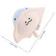 thumbnail image 2 of Sky-Blue Cute Plush Ray Fish Keychain for Decoration Soft Pendant, 2 of 4