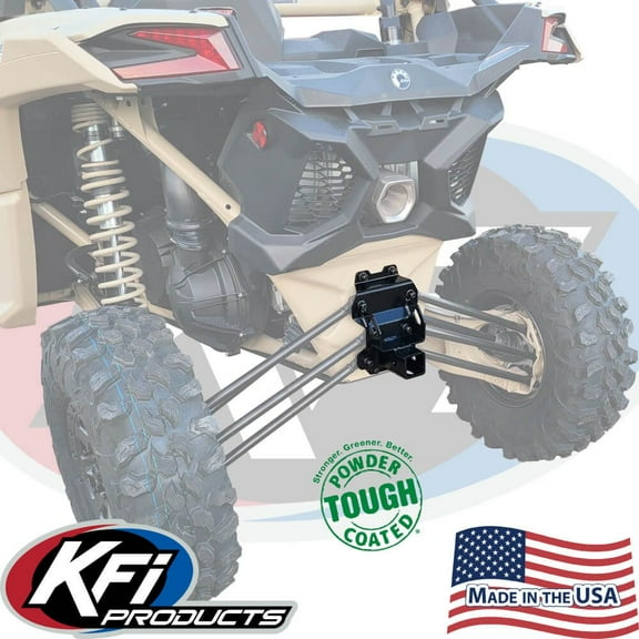 KFI Black Rear Receiver Hitch 101995