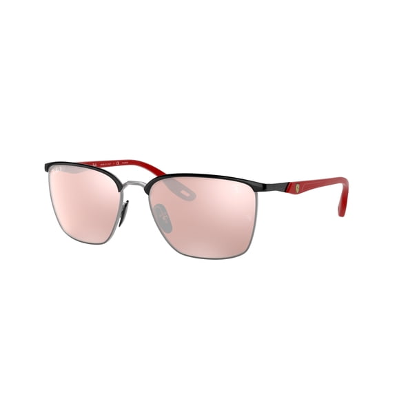 Sunglasses Ray-Ban RB 3673 M F060H2 Black On Silver Purple Mirror