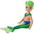 thumbnail image 2 of Muñeca Barbie Dreamtopia Chelsea Merboy 6.5 pulgadas Verde, 2 of 2