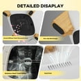 thumbnail image 4 of BeesClover Towel Warmer Bucket, 20L/35L Large Towel Warmer with 2 Heating Modes, 20/40/60/90 Min Auto Shut Off, Bottom Heating Columns, LED Screen, Spa, Bathrobe, 4 of 6