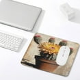 thumbnail image 4 of Cacti Decor Southwest Cactus With Flower Printed Mouse Pad, 10"x12", Square Mouse Pad, Cloth with Rubberized Base, Standard, 4 of 8